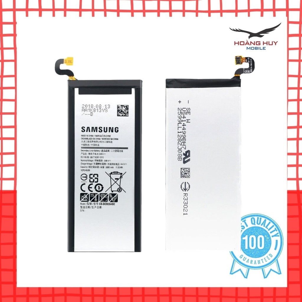 Pin Samsung Galaxy S6 Edge Plus,EB-BG928ABE Dung Lượng 3000mAh Hàng Zin Nhập Khẩu Bảo Hành 6 Tháng 1 Đổi 1