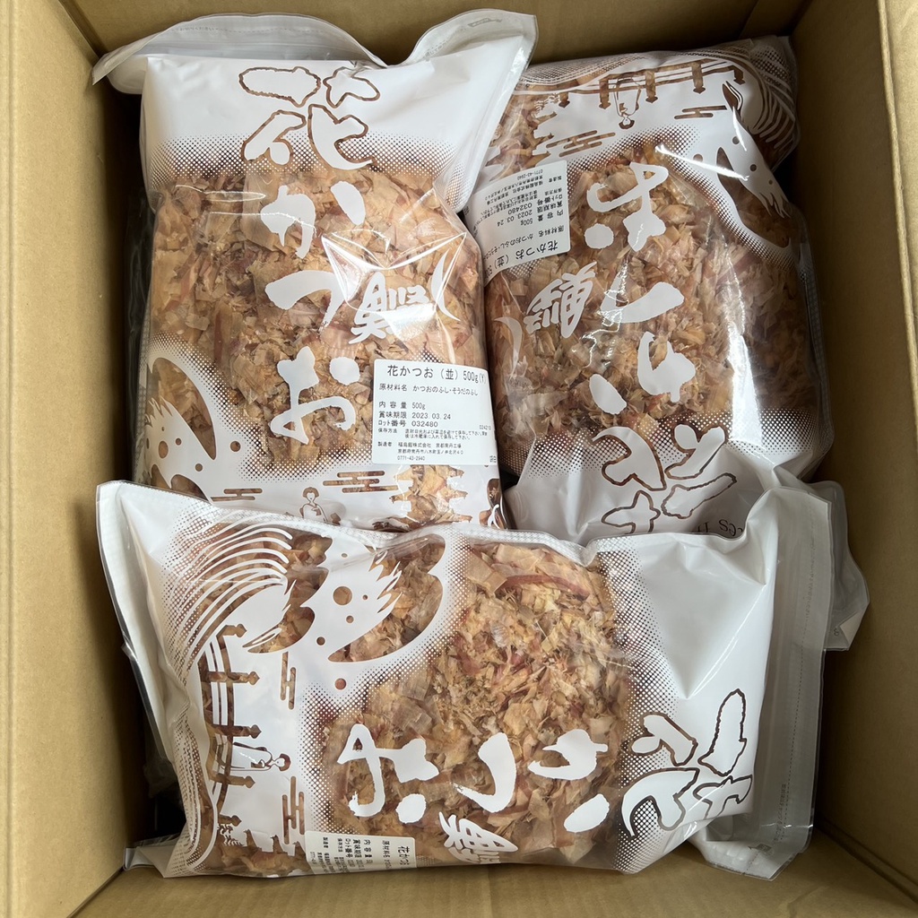 Cá Bào Sợi Mỏng, Cá Bào Khô Hanakatsuo  - 500G