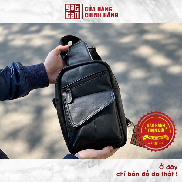 [BẢO HÀNH TRỌN ĐỜI] Túi đeo chéo mini / Hàng Đẹp Gạt Tàn Store / Cam Kết Da Bò Thật 100% - IPMN160