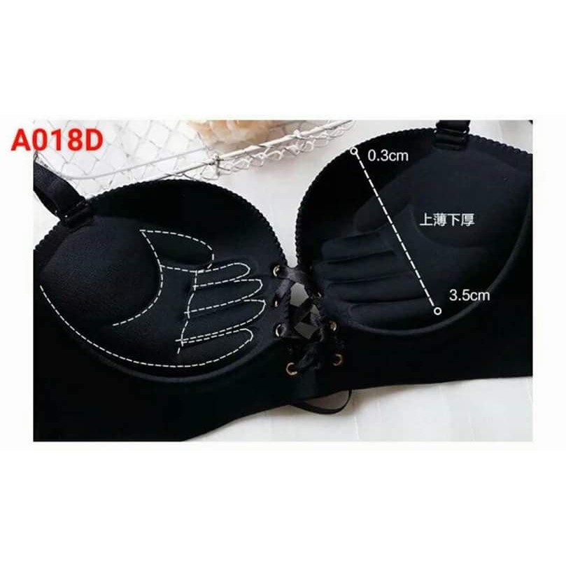 Áo ngực dây rút bàn tay siêu nâng đẩy tạo khe thần thánh, màu da | BigBuy360 - bigbuy360.vn