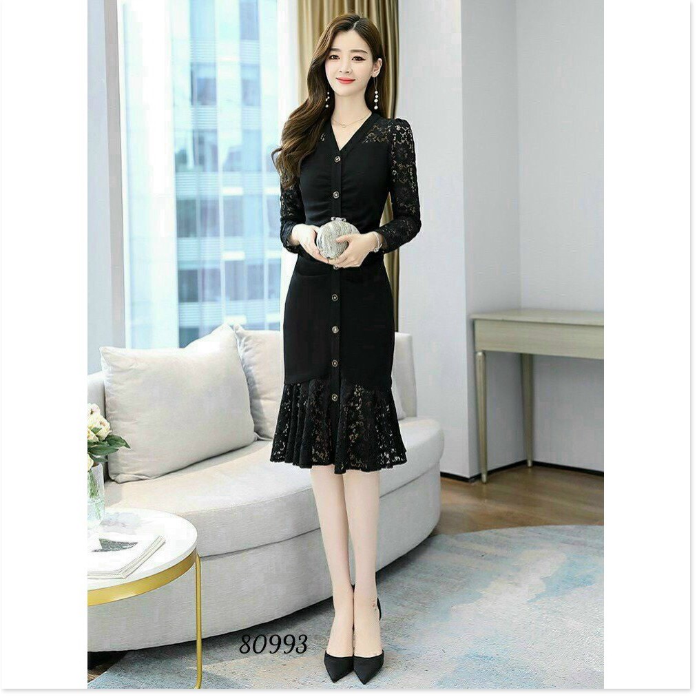 ĐẦM UMI PHỐI REN SIÊU XINH THỜI TRANG MỚI KME