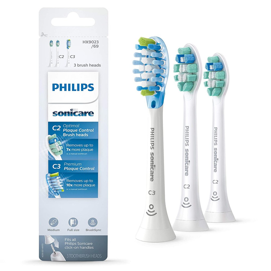 Set 3 Đầu bàn chải Philips Sonicare C2