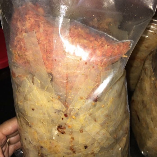 Combo bánh tráng+me cay hút chân không