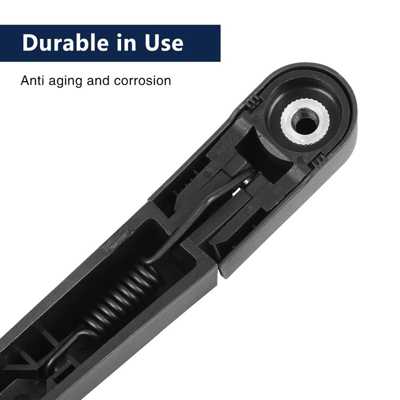 Bộ cánh tay gạt nước kính chắn gió phía sau ô tô 10 Inch 260mm cho Kia Soul 2010-2017 Kính chắn gió phía sau Cánh tay gạt nước phía sau