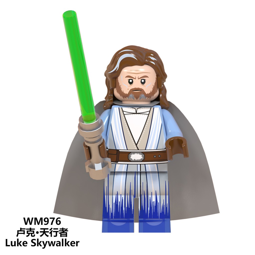 Star War Minifigures Các Mẫu Nhân Vật C-3PO Ben Skywalker Tarfful Han Solo Paz Vizla Luke Obi-wan Palpatine WM6091