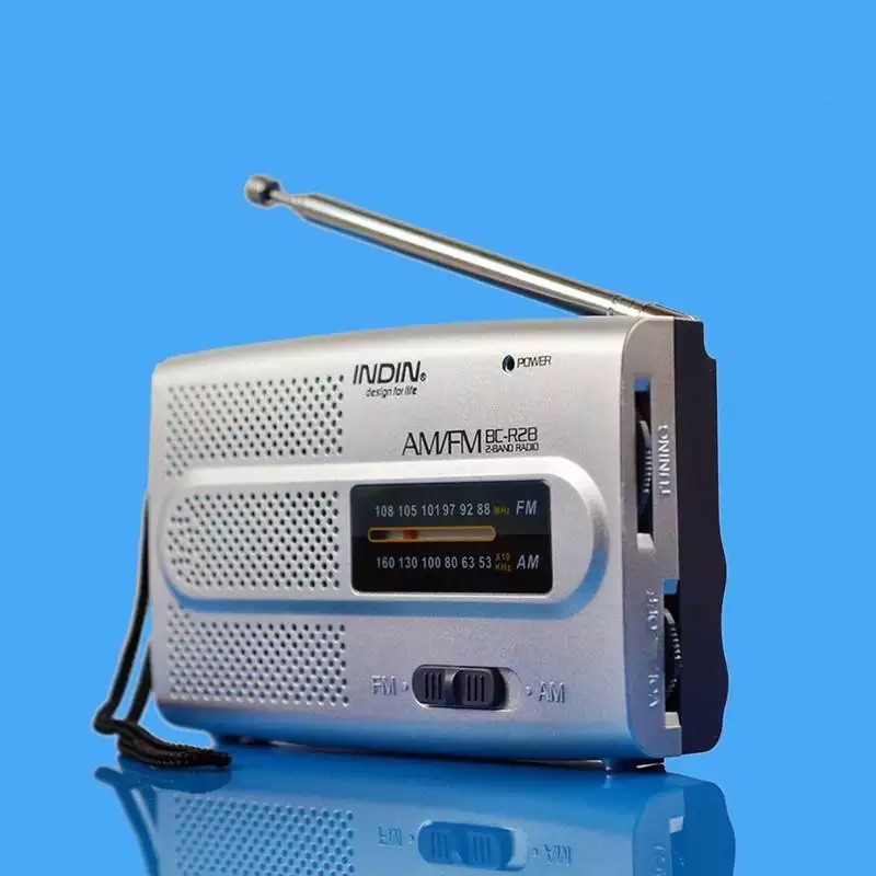 Đài radio mini INDIN BC-R60/R28 thu FM AM