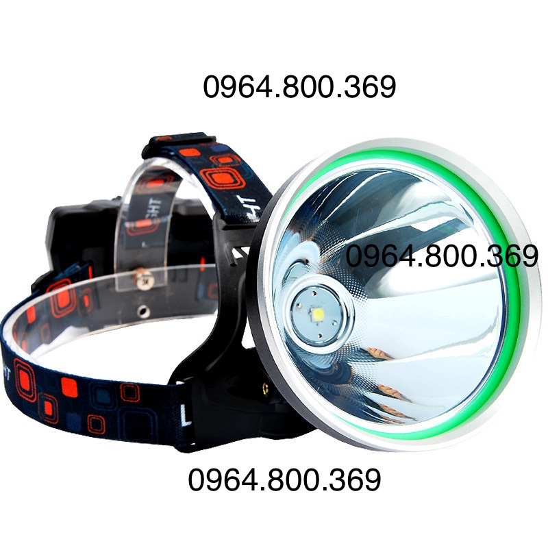 Đèn đội đầu pin rời 800W chiếu rộng trong 300M chóa 8cm