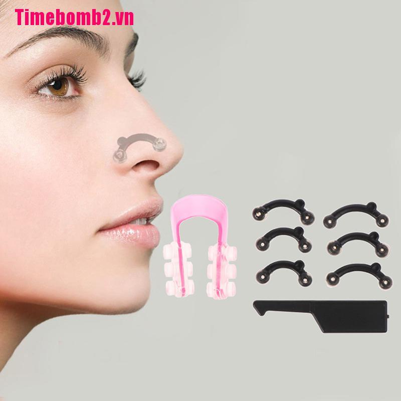 Set 6 Dụng Cụ Nâng Mũi 3 Kích Cỡ Cho Nữ