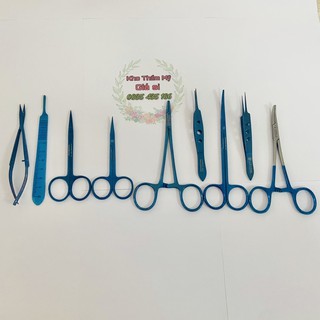 Dụng Cụ Phẫu Thuật Màu Xanh - Dụng Cụ Nhấn Mí Màu Xan