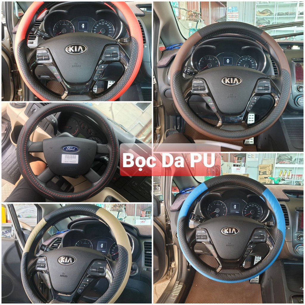 Bọc vô lăng CHEVROLET Spark, Colorado, Trailblazer, Aveo, Cruze, Orlando