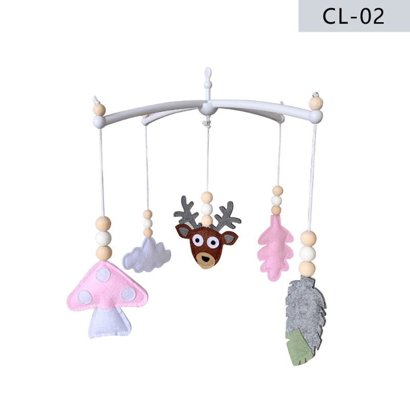 Đồ Chơi Chuông Gió Di Động Treo Xe Đẩy Em Bé Sơ Sinh 6m +