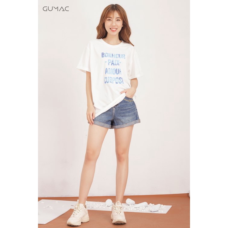[Mã WABRGM11 giảm 10% đơn 250K] Áo in nổi loang màu ATA528 GUMAC