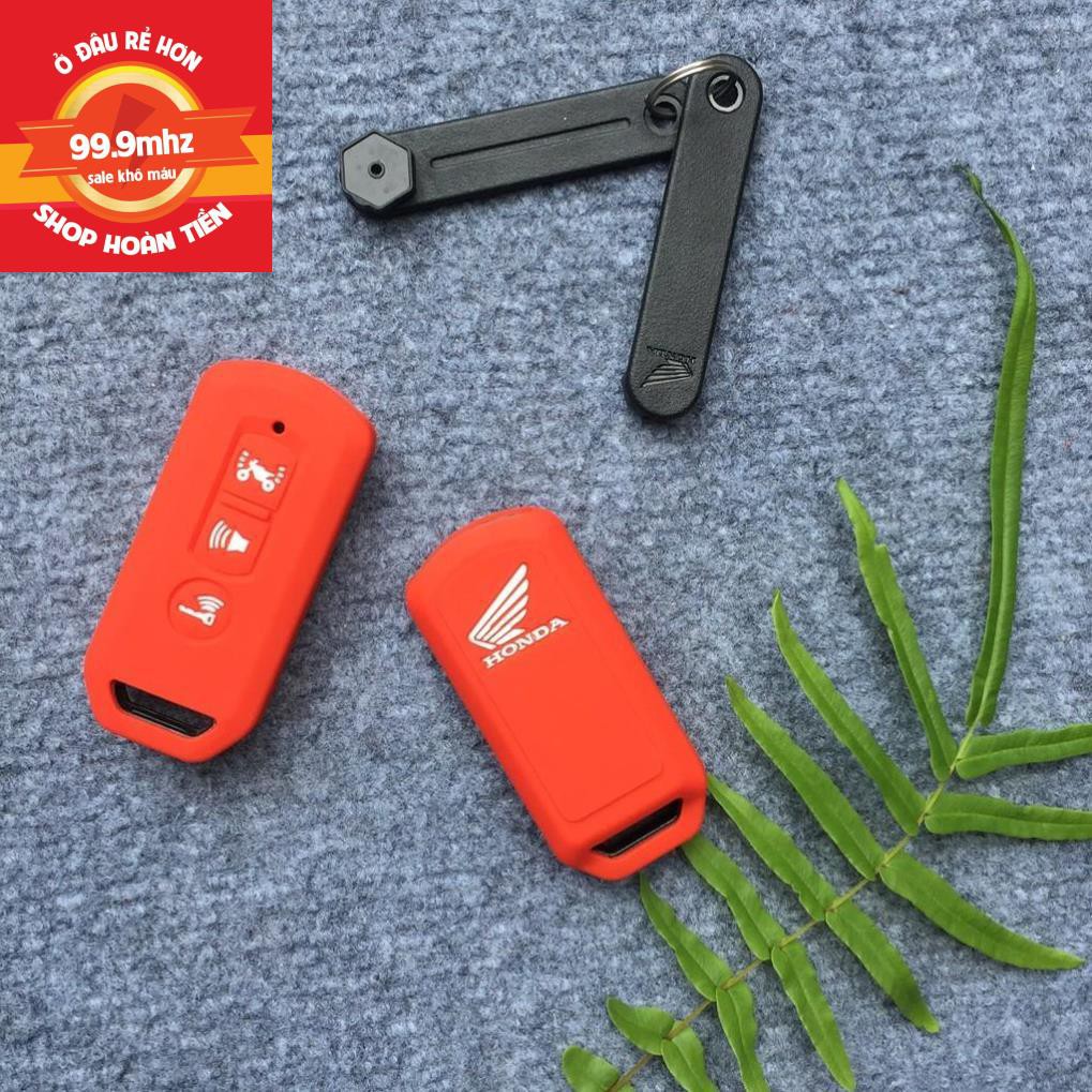 Bao Silicon Smartkey SH Bao Da Smartkey Honda Sh, Shmode, Pcx ...  Loại 3 Nút Bấm Đủ Màu