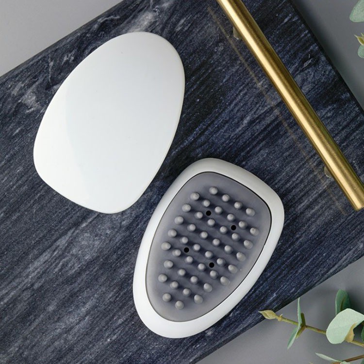 Lược gội đầu massage, lược tẩy da chết da đầu, tắm vệ sinh cơ thể 2 trong 1 silicon mềm cao cấp COOLAB