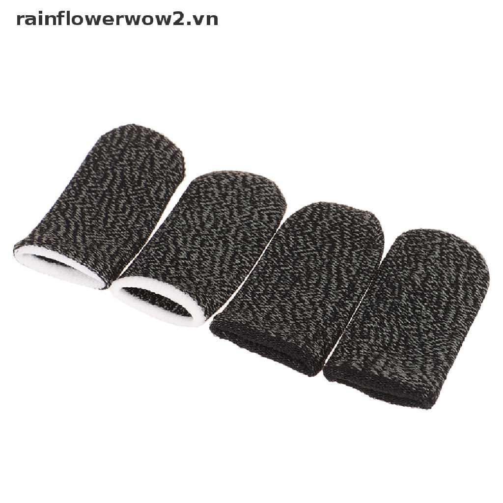 Bộ 6 Găng Đeo Ngón Tay Chống Mồ Hôi Dùng Màn Hình Cảm Ứng Điện Thoại