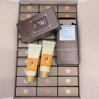 COMBO TẨY TRANG + SỮA RỬA MẶT WHOO VÀNG 40ML x2