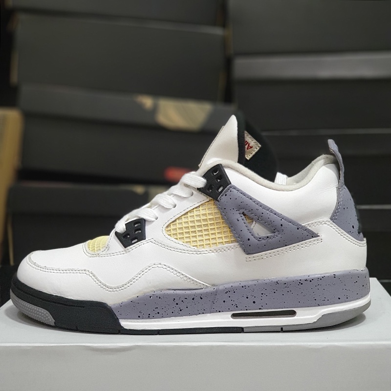[Chính Hãng] Giày Jordan 4 Retro White Cement 2012, size 40, real 2hand