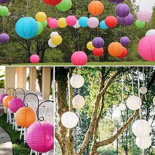 Đèn lồng vải size 20cm ( loại nhỏ đủ màu , chống nước )