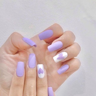 Móng tay giả Nail thiết kế Nailbox bộ 24móng (ảnh thật )
