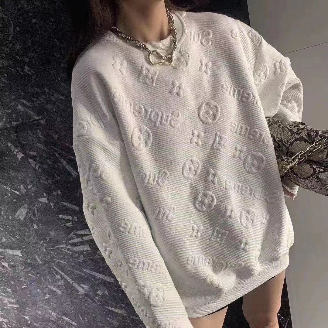 ! Supreme! Áo Hoodie dáng rộng thoải mái cá tính cho nam nữ | BigBuy360 - bigbuy360.vn