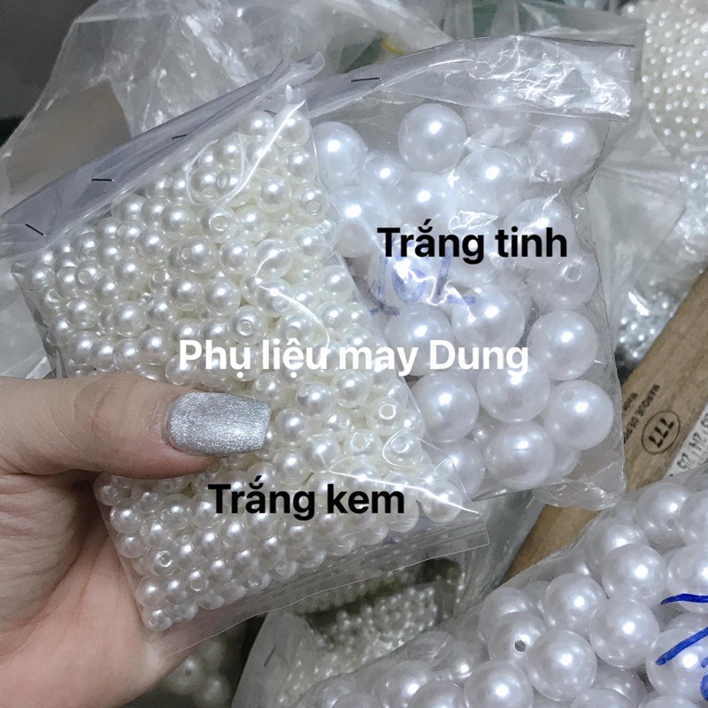 Hạt ngọc trai nhựa 1 bịch 100gr