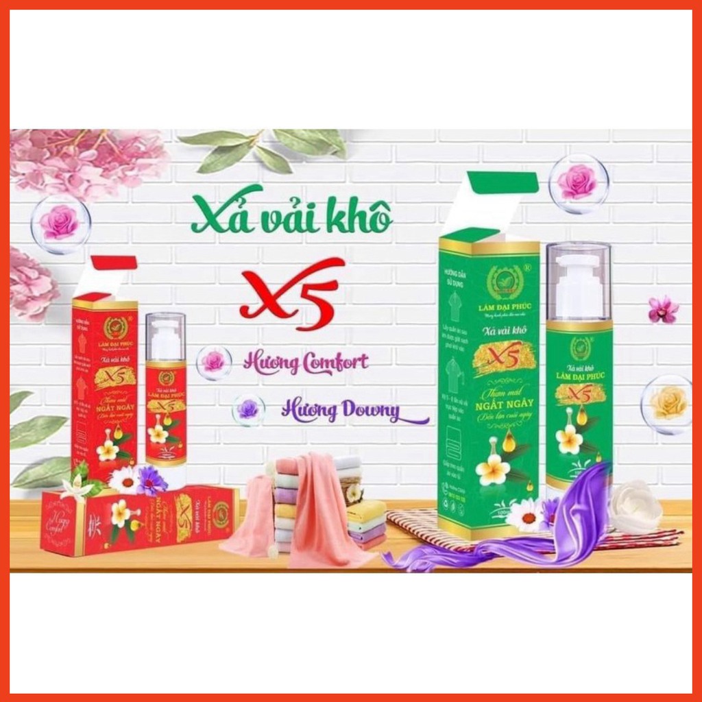 Combo 10 chai xịt nước xã vãi khô X5- Tiện lợi , an toàn -Lâm Đại Phúc (cải tiến Mới)