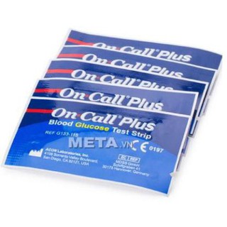 Que thử tiểu đường On call plus - 25 que rời