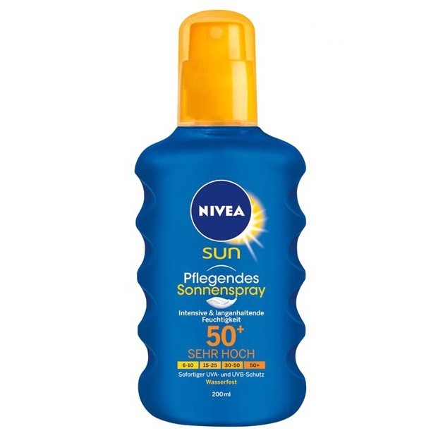 Kem chống nắng dạng xịt Nivea Sun Pray SPF 50+.,.