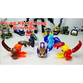 Đồ chơi trứng biến hình khủng long, rồng