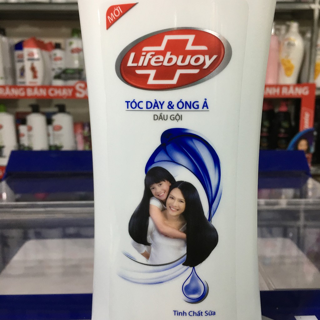 Dầu gội Lifebuoy tóc dày óng ả 640g