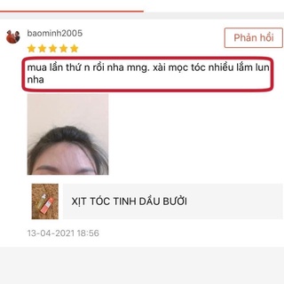 XỊT TÓC TINH DẦU BƯỞI (KÈM VÒI XỊT)