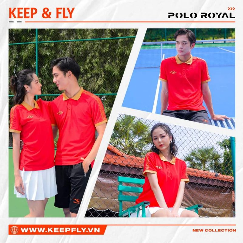 Áo Polo Thể Thao Royal Keep & Fly