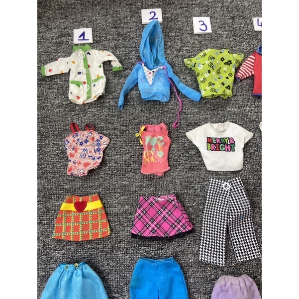 QAA8-QUẦN ÁO BÚP BÊ BARBIE