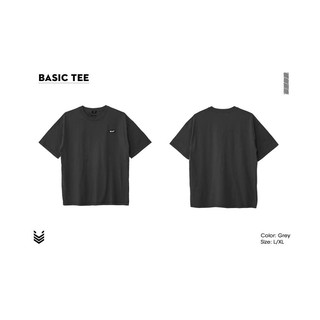 Áo WaaT - BASIC TEE - Grey - Xám