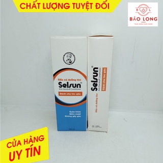 [ Mới] Dầu xả Selsun dưỡng tóc tuýp 100ml