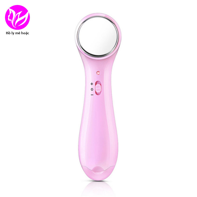 Máy Massage Mặt Bằng Ion, Máy Điện Di Cầm Tay Chăm Sóc Da Mặt,rửa Mặt, Trị Quầng Thâm Giảm Mỏi Mắt, Giảm Nhăn