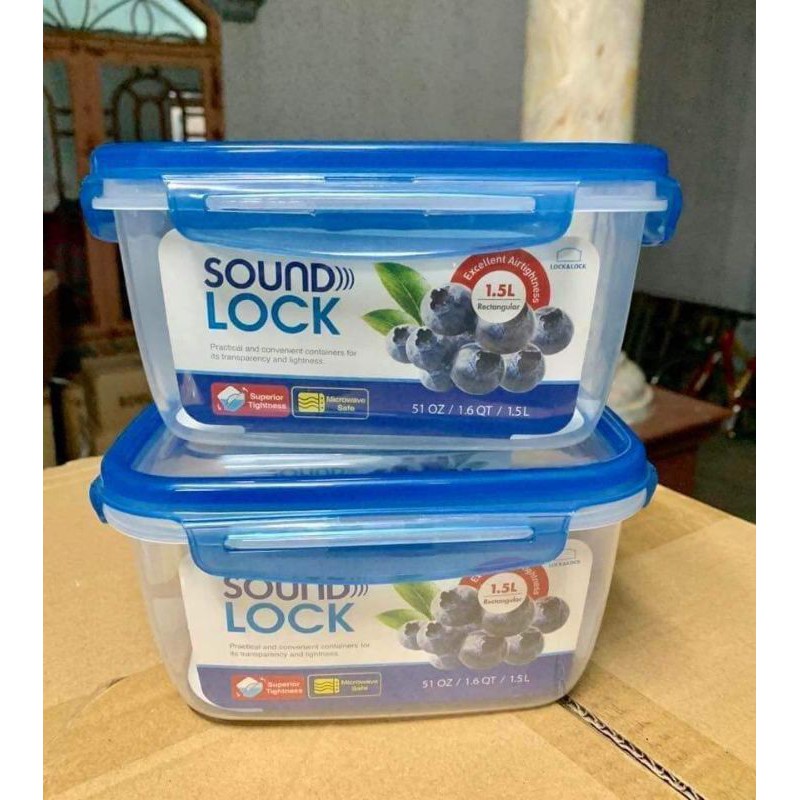 HỘP NHỰA SOUND LOCK 1.5L