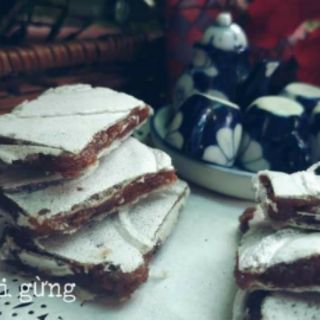 Kẹo chuối gừng handmade