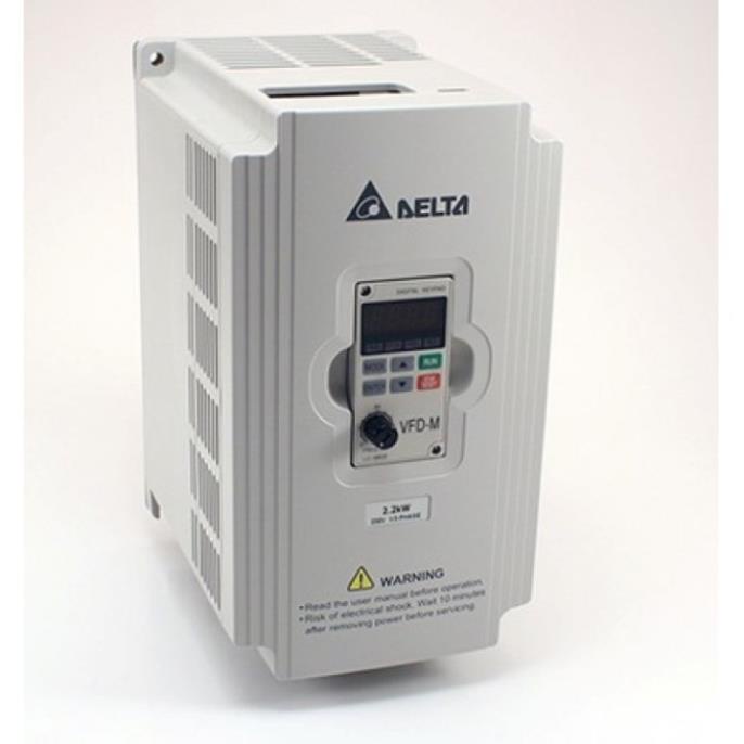 Biến tần 1,5kw 380v Delta VFD M