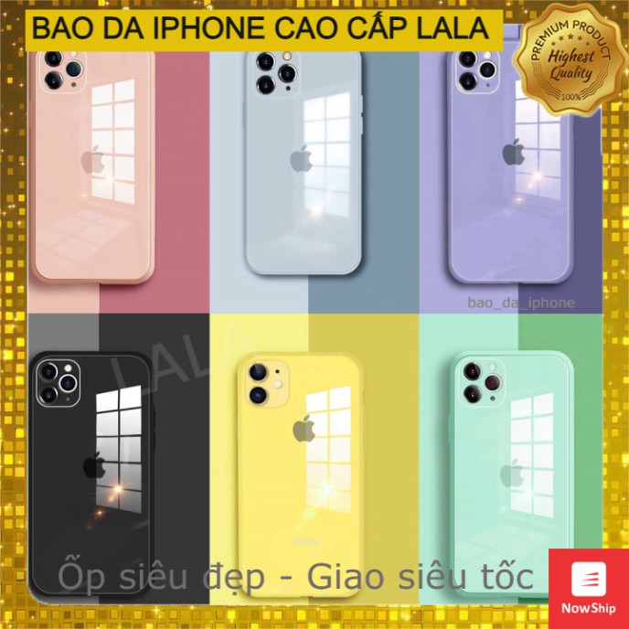 Ốp Chống Bẩn Iphone Có Tráng Gương Chống Sốc - Hàng Loại 1