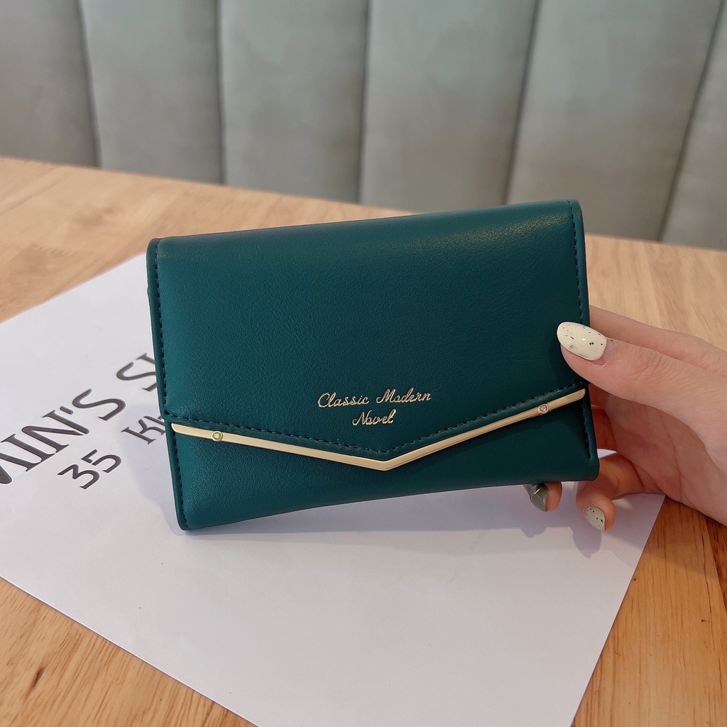 Min's Shoes - Ví nữ mini cao cấp ngắn cute nhỏ gọn bỏ túi thời trang giá rẻ ví 284