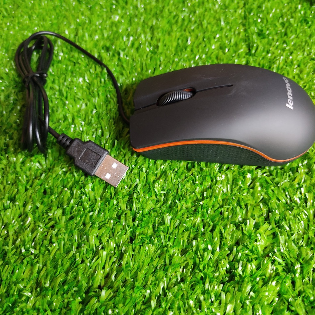 Combo hai sản phẩm chuột có dây Lenovo M20 và chuột có dây Genius DX-110