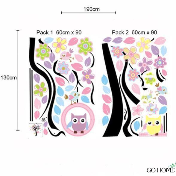 Decal Dán Tường Trang Trí Phong Cách Độc Đáo