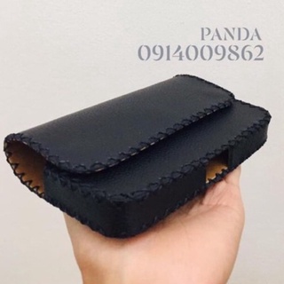 Bao da điện thoại Blackberry Key2 da Pu handmade