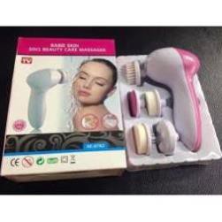 Máy Rửa Mặt, Massage Mặt 5 In 1 Beauty Care Massager đa dạng tiện dụng nhiều chức năng