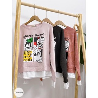 Bộ nỉ micky gấu trắng cao cấp