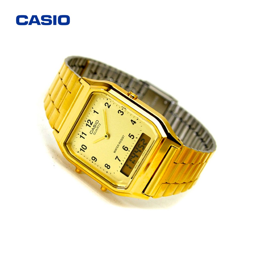 Đồng hồ nam casio AQ-230GA-9BHDF chính hãng - Bảo hành 1 năm, Thay pin miễn phí trọn đời