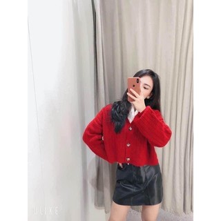 Áo len đỏ Zara hot hit