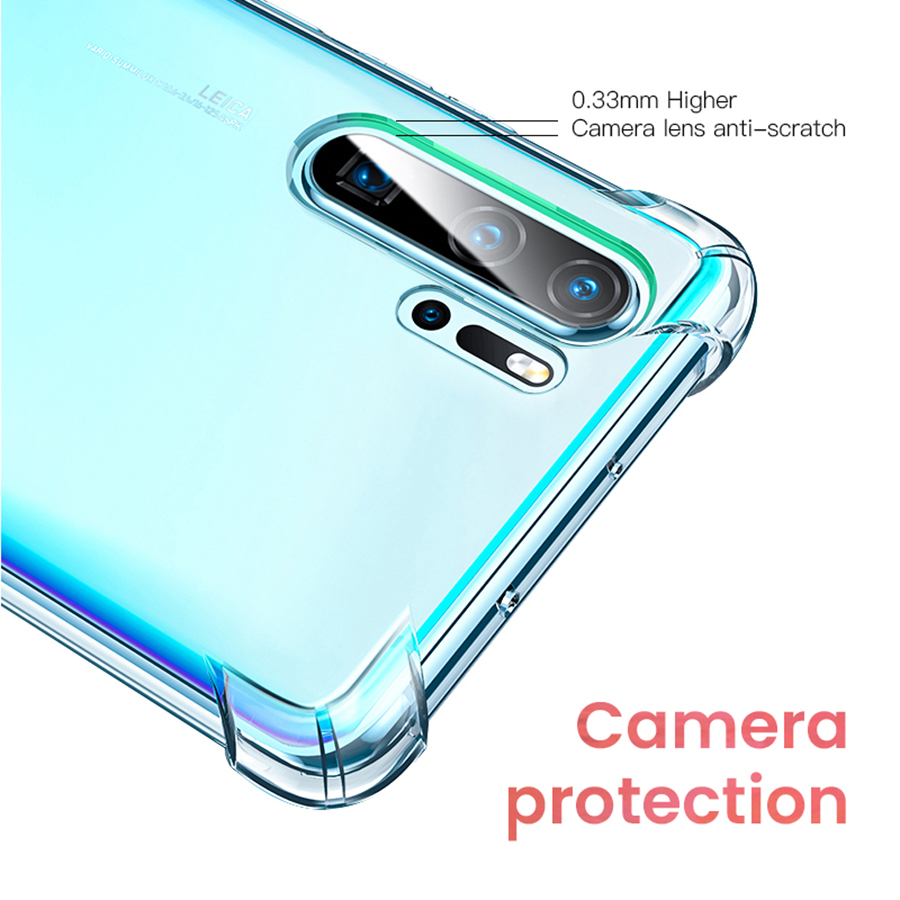 Ốp lưng Trong suốt chống sốc TPU cho Huawei Nova 5T 7i 7 8 8i 9 SE P20 P30 P40 Pro P30 Lite Y7A Y6S Y9A Y7 Pro Y9 Prime 2019
