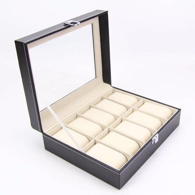 Hộp đựng đồng hồ 12 ô đẳng cấp - sang trọng - đẹp